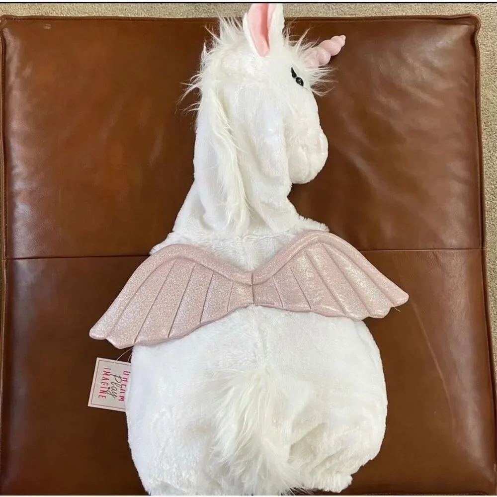 NWT Dream Play Imagine Flying Unicorn Costume Plush